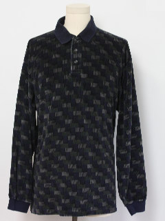 1990's Mens Velour Shirt