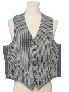 1970's Mens Suit Vest