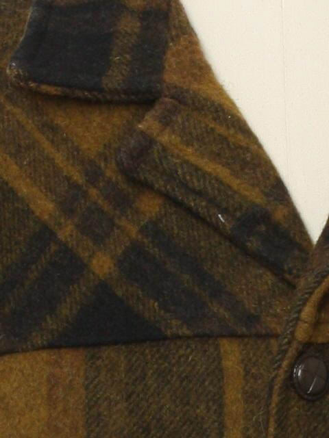 Vintage 70s Spicer Sportswear Wool Tartan and Sherpa Lumber Jack