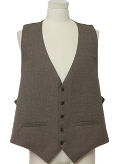 1970's Mens Suit Vest