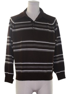 Mens Vintage 70s Knit Shirts at RustyZipper.Com Vintage Clothing