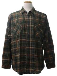 1990's Mens Wicked 90s Grunge Flannel Shirt