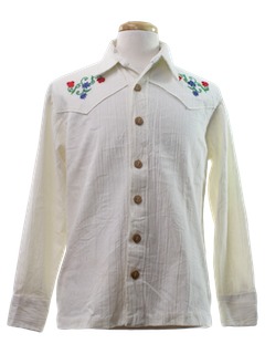 1970's Mens Hippie Shirt