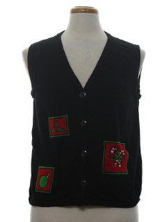 1990's Unisex Ugly Christmas Sweater Vest