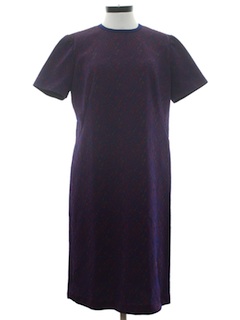 1970's Womens A-Line Knit Dress