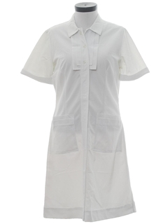 1960's Womens Mod Nurse Dress