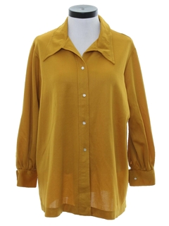 Womens Vintage 70s Knit Shirts at RustyZipper.Com Vintage Clothing