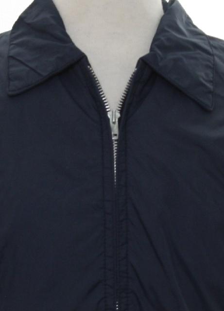 60s Retro Jacket: 60s -Pacific Trail- Mens navy blue nylon zip