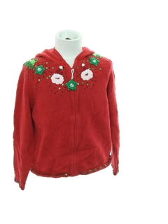 1980's Womens/Girls Ugly Christmas Sweater