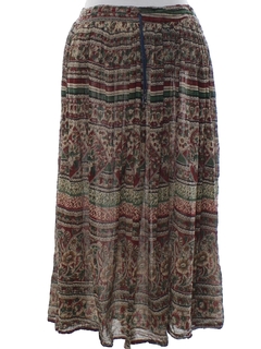 Womens 1970's Hippie Skirts at RustyZipper.Com Vintage Clothing