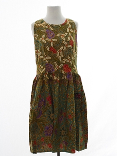 1980's Womens Hippie Dress