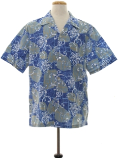 1980's Mens Mod Hawaiian Shirt
