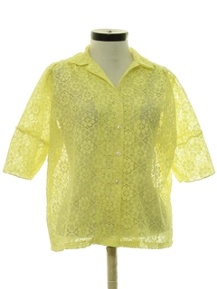 1970's Womens Lace Shirt