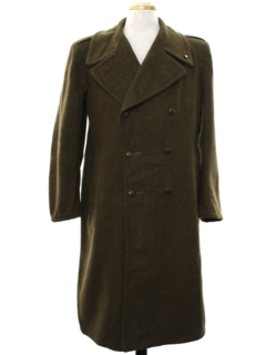 1930's Mens WW2 British RAF Airforce Wool Military Jacket