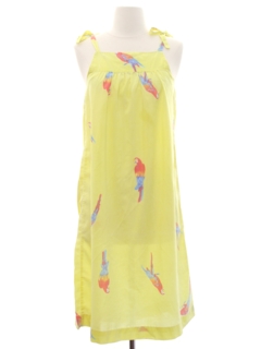1970's Womens A-Line Sun Dress