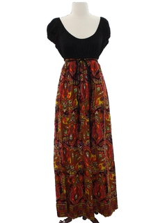 Womens Vintage Hippie Dresses at RustyZipper.Com Vintage Clothing