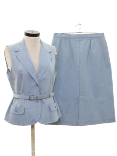 1970's Womens Matching Skirt Suit