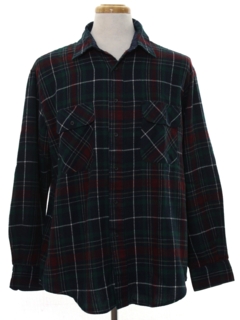 Mens Vintage Flannel Shirts at RustyZipper.Com Vintage Clothing