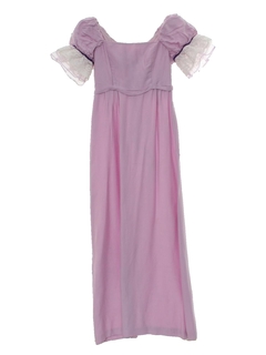 1960's Womens Lorrie Deb Designer Prairie Dress