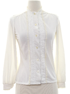 Womens Vintage Long Sleeve Shirts at RustyZipper.Com Vintage Clothing