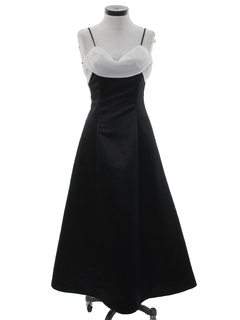 1990's Womens Maxi Prom Or Cocktail Dress