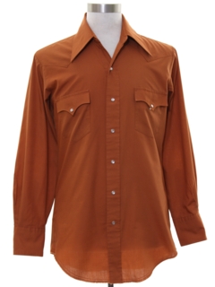 Mens Vintage 70s Western Shirts at RustyZipper.Com Vintage Clothing