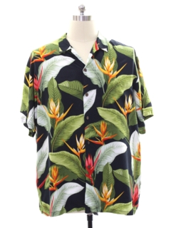 1980's Mens Rayon Hawaiian Shirt