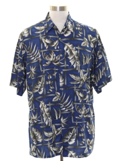 1980's Mens Rayon Hawaiian Shirt