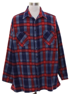 1990's Mens Lumberjack Plaid Flannel Shirt