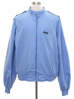 members only blue windbreaker