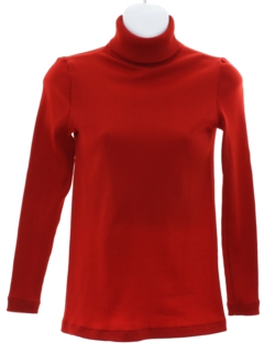1970's Womens/Girls Mod Knit Shirt