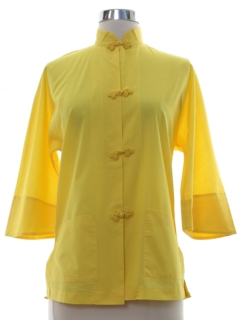 1980's Womens Asian Inspired Shirt