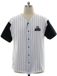 1990's Mens Miller Genuine Draft Beer Shirt Baseball Jersey