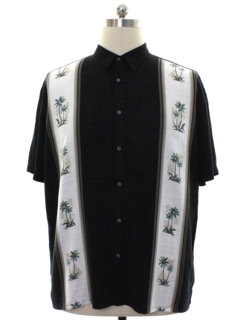 1990's Mens Camp Style Rayon Hawaiian Shirt