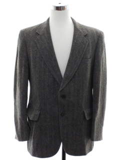 1980's Mens Wool Tweed Blazer Sportcoat Jacket