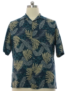 1990's Mens Drapey Rayon Hawaiian Shirt