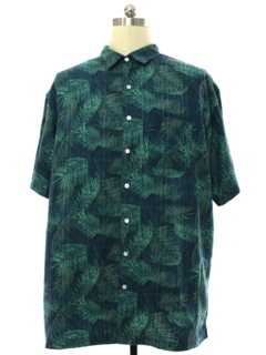 1990's Mens Drapey Rayon Hawaiian Shirt