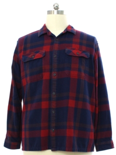 1990's Mens Heavy Cotton Lumber Jack Plaid Patagonia Flannel Shirt