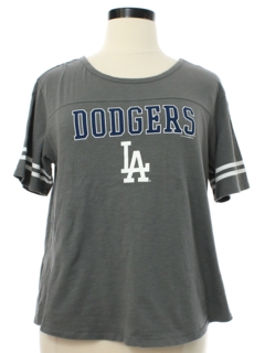 1990's Womens LA Dodgers Baseball Sports T-Shirt