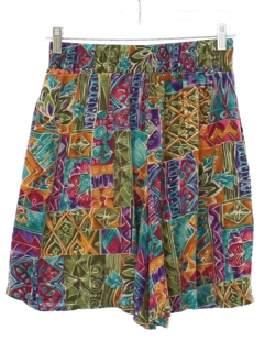 1990's Womens Wicked 90s Rayon Shorts