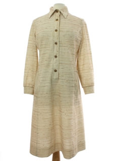 1970's Womens Henry Lee Mod Knit Dress