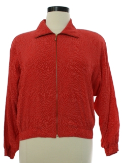 1980's Womens Zip Jacket
