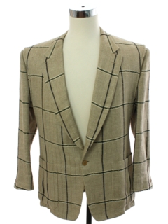 1980's Mens Gianni Versace Designer Blazer Sport Coat Jacket