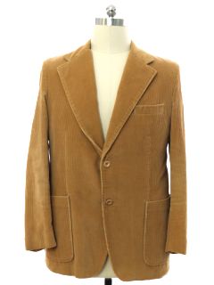1970's Mens Corduory Blazer Sport Coat Jacket
