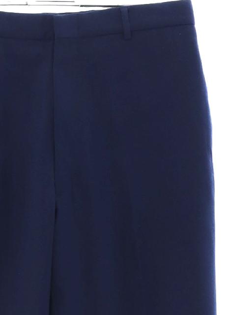 Pants: 90s (2007) -DSCP by Bremen Bowdon- Mens navy blue solid