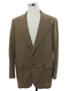 1970's Mens Blazer Style Sport Coat Jacket