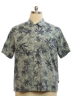 1990's Mens Ocean Pacific OP Cotton Hawaiian Shirt