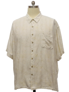 1990's Mens Rayon Blend Hawaiian Shirt
