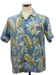 1990's Mens Joe Marlin Cotton Rayon Blend Hawaiian Shirt
