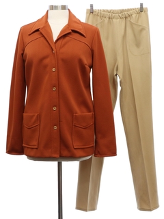 1970's Womens Combo Leisure Suit